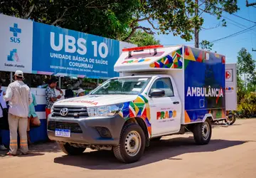 Prefeitura de Prado entrega mais uma ambulância 0km; desta vez em Corumbau