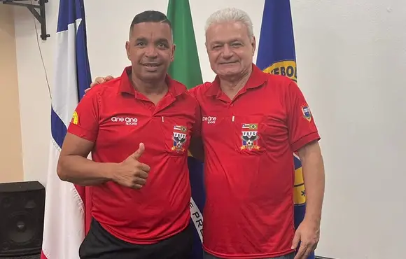 Árbitro de Itamaraju Bokas Tamandaré, participa de capacitação na Federação Baiana de Futebol de Salão em Salvador