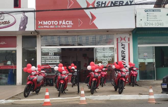 Vem aí loja Moto Fácil Shineray em Teixeira de Freitas